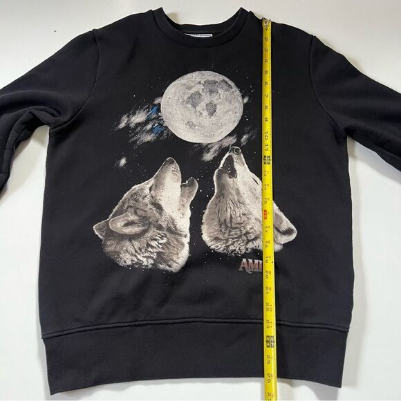 AMI PARIS Wolves print sweatshirt Large - Picture 12 of 12